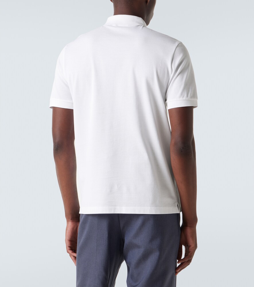  Prada Prada Cotton Pique Polo Shirt 