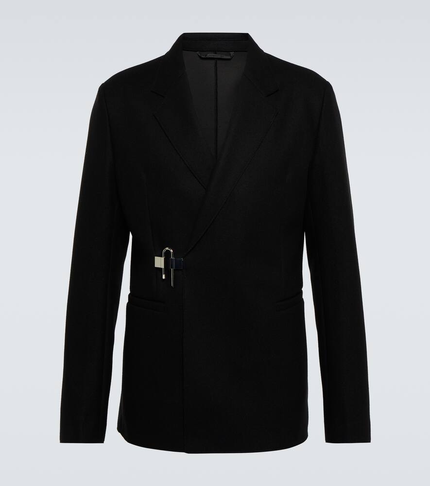 Givenchy Double-breasted wool-blend blazer