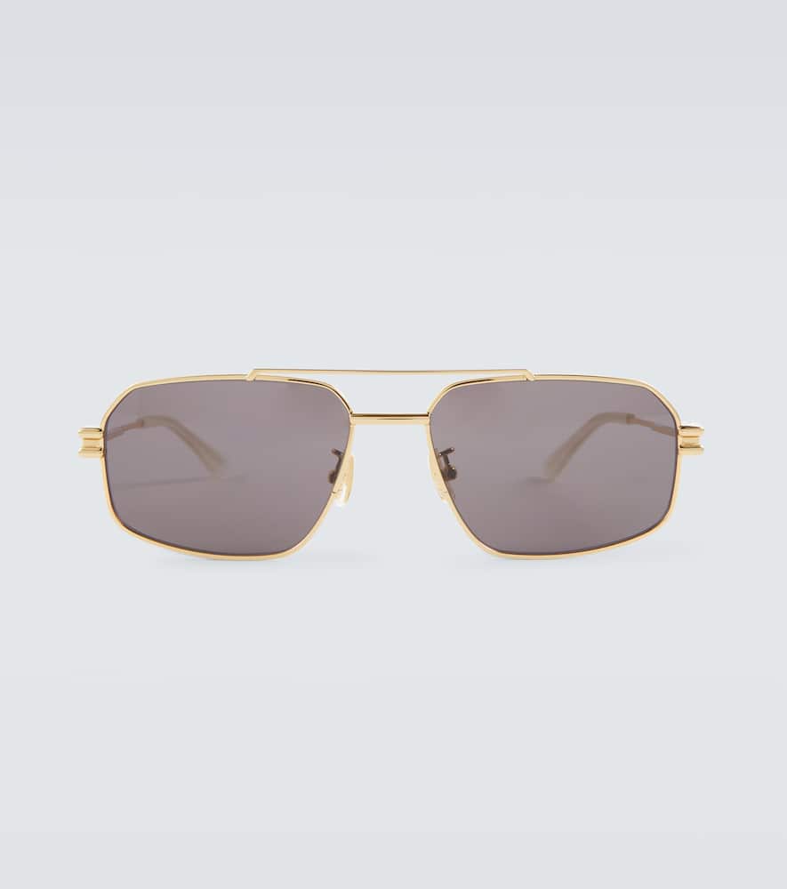 Bond square aviator sunglasses
