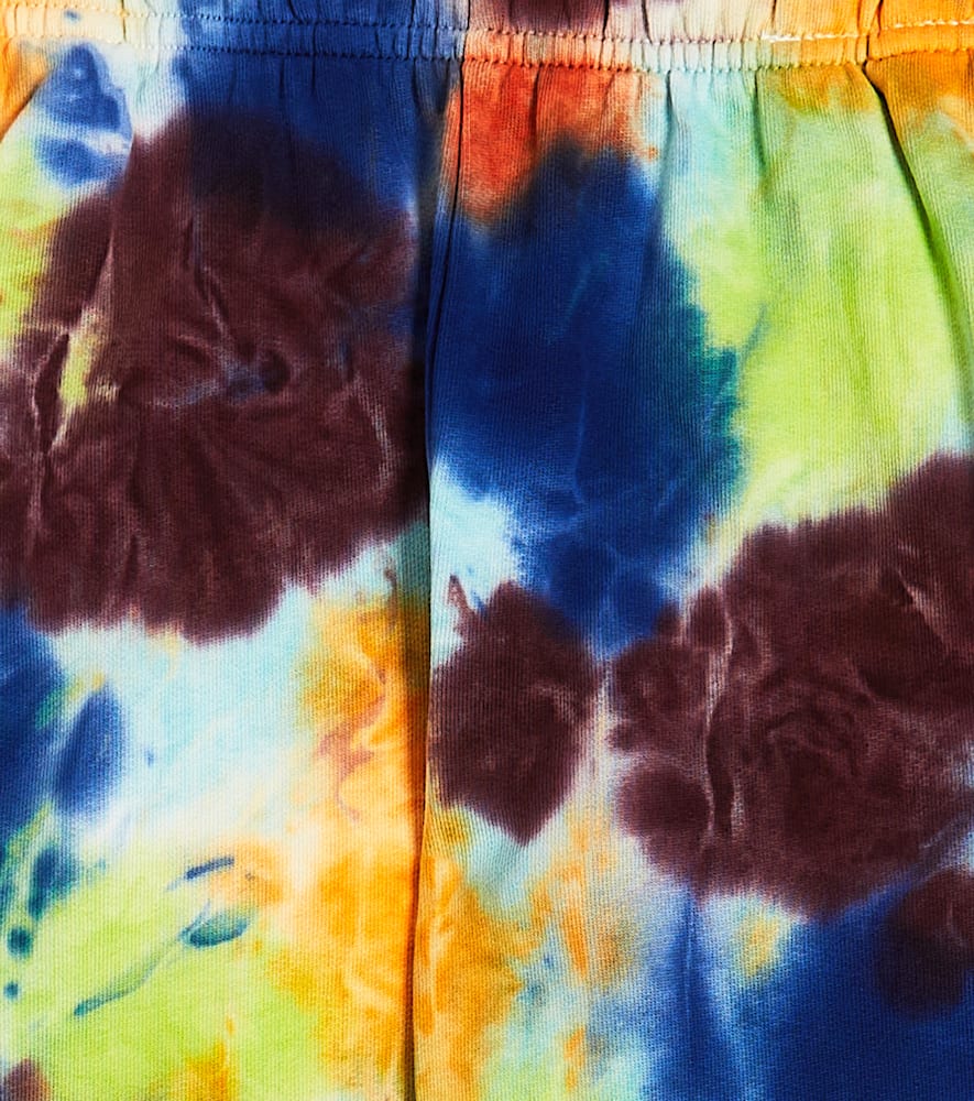 Molo Adan Tie-dye Cotton Sweatpants In Multicoloured