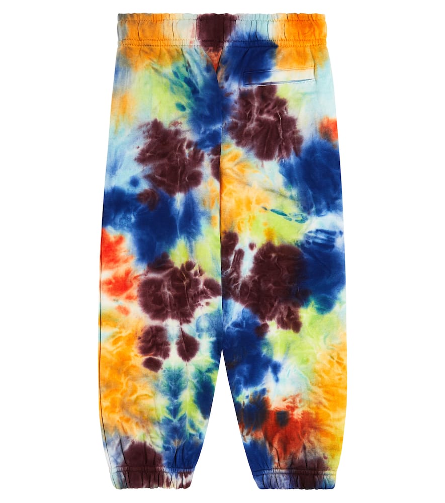 Molo Adan Tie-dye Cotton Sweatpants In Multicoloured
