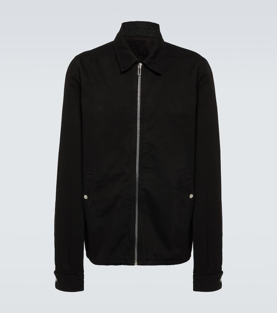 Rick Owens Drkshdw Cotton Blouson Jacket In Black
