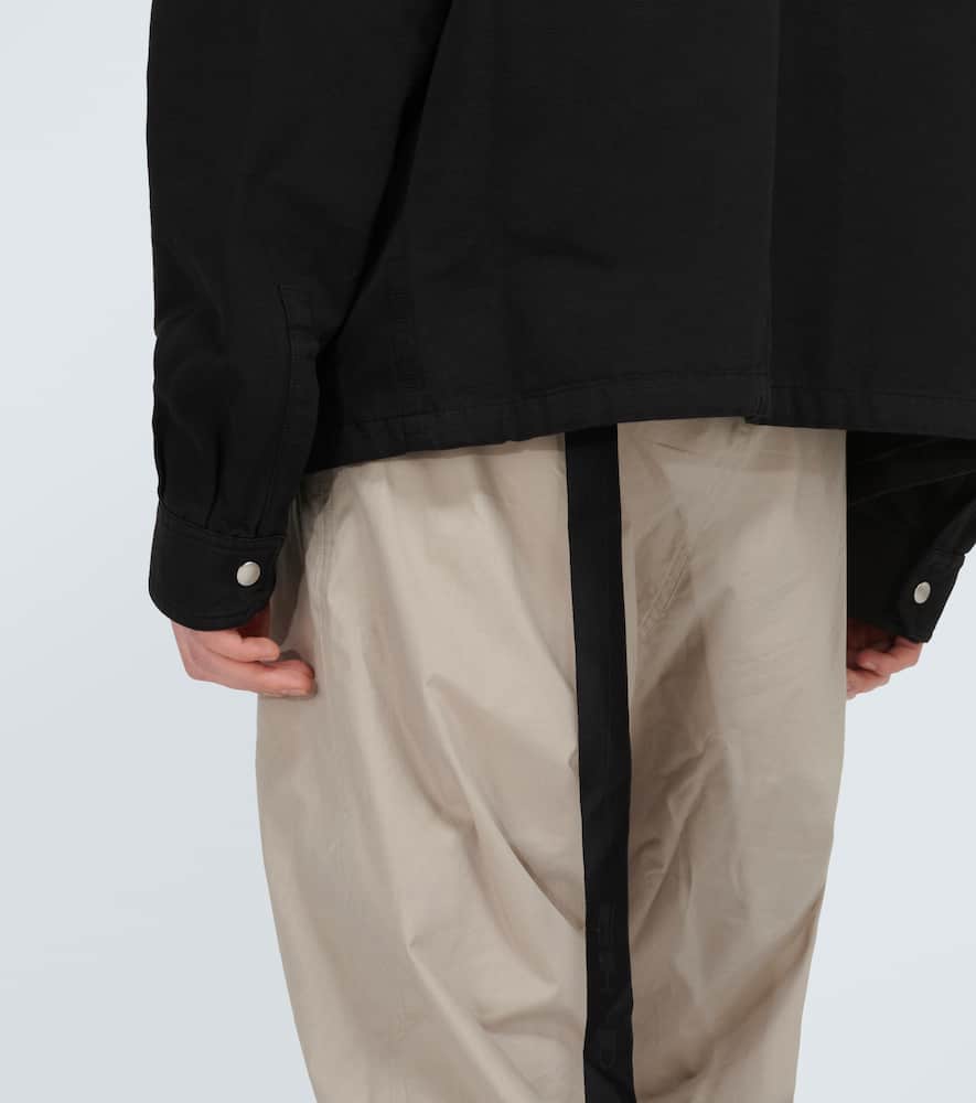 Rick Owens Drkshdw Cotton Blouson Jacket In Black