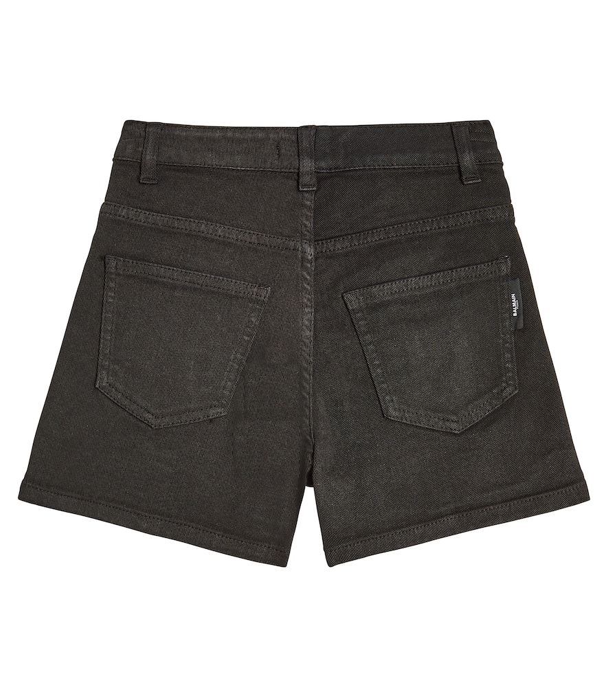  Balmain Kids Balmain Kids Verzierte Shorts Aus Einem Baumwollgemisch 