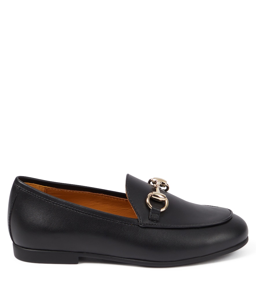  Gucci Kids Gucci Kids Horsebit Leather Loafers 