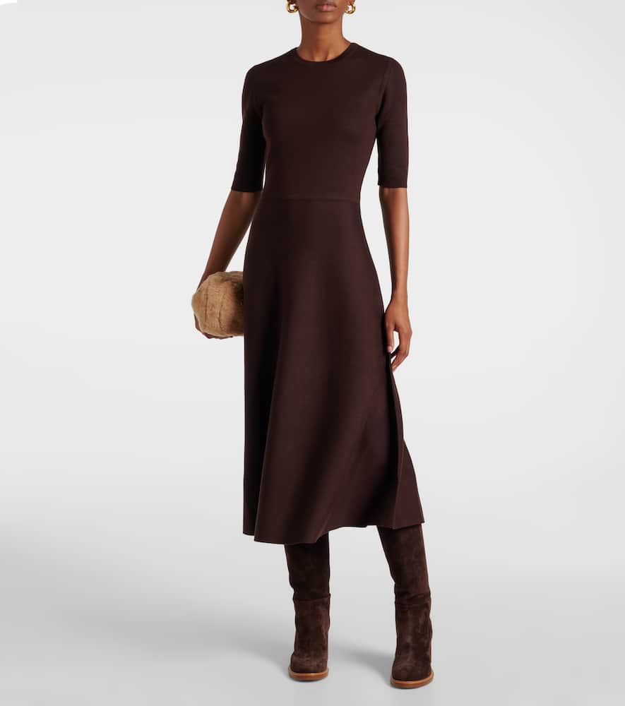 Gabriela Hearst Bocca Suede Knee-high Boots In Brown
