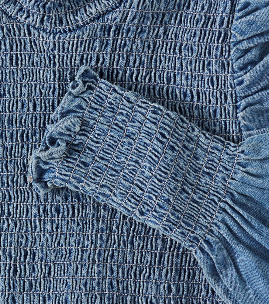  Petite Amalie Petite Amalie Kleid Aus Baumwoll-chambray 