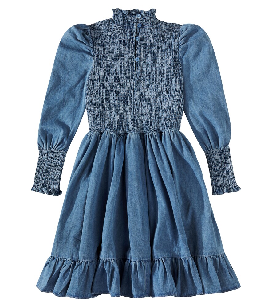  Petite Amalie Petite Amalie Kleid Aus Baumwoll-chambray 
