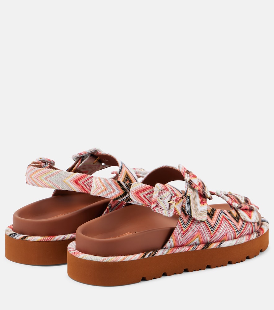  Missoni Missoni Sandalen Mia Aus Häkelstrick 