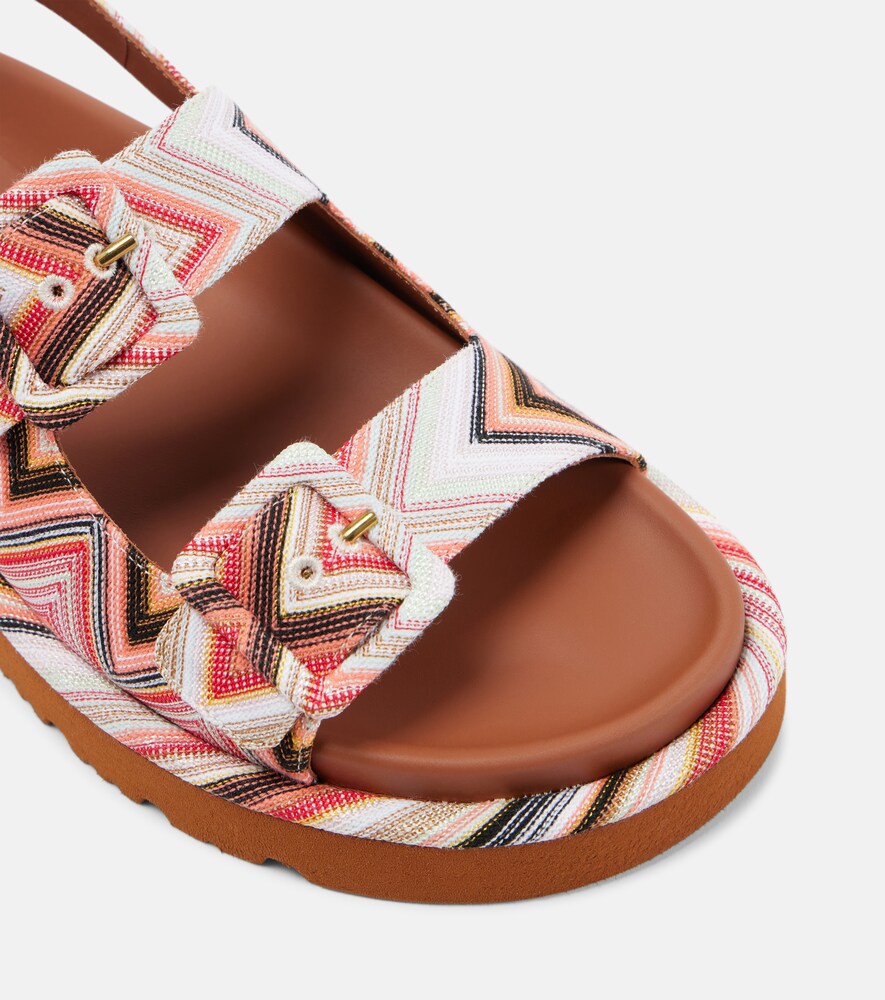  Missoni Missoni Sandalen Mia Aus Häkelstrick 