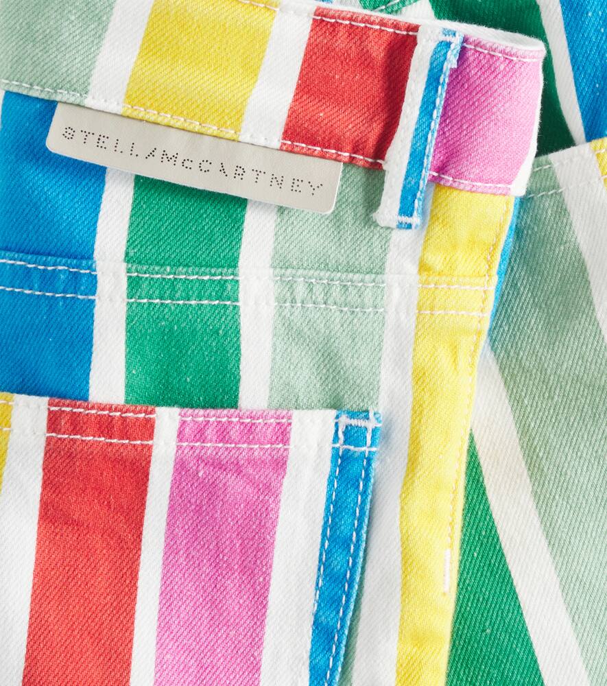 Stella Mccartney Shorts Aus Baumwolle In Multicolor