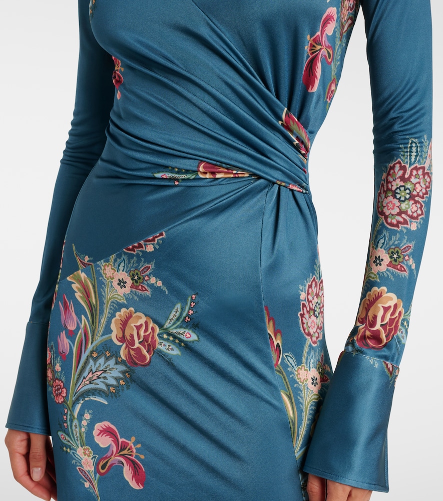  Etro Etro Bedrucktes Midikleid 
