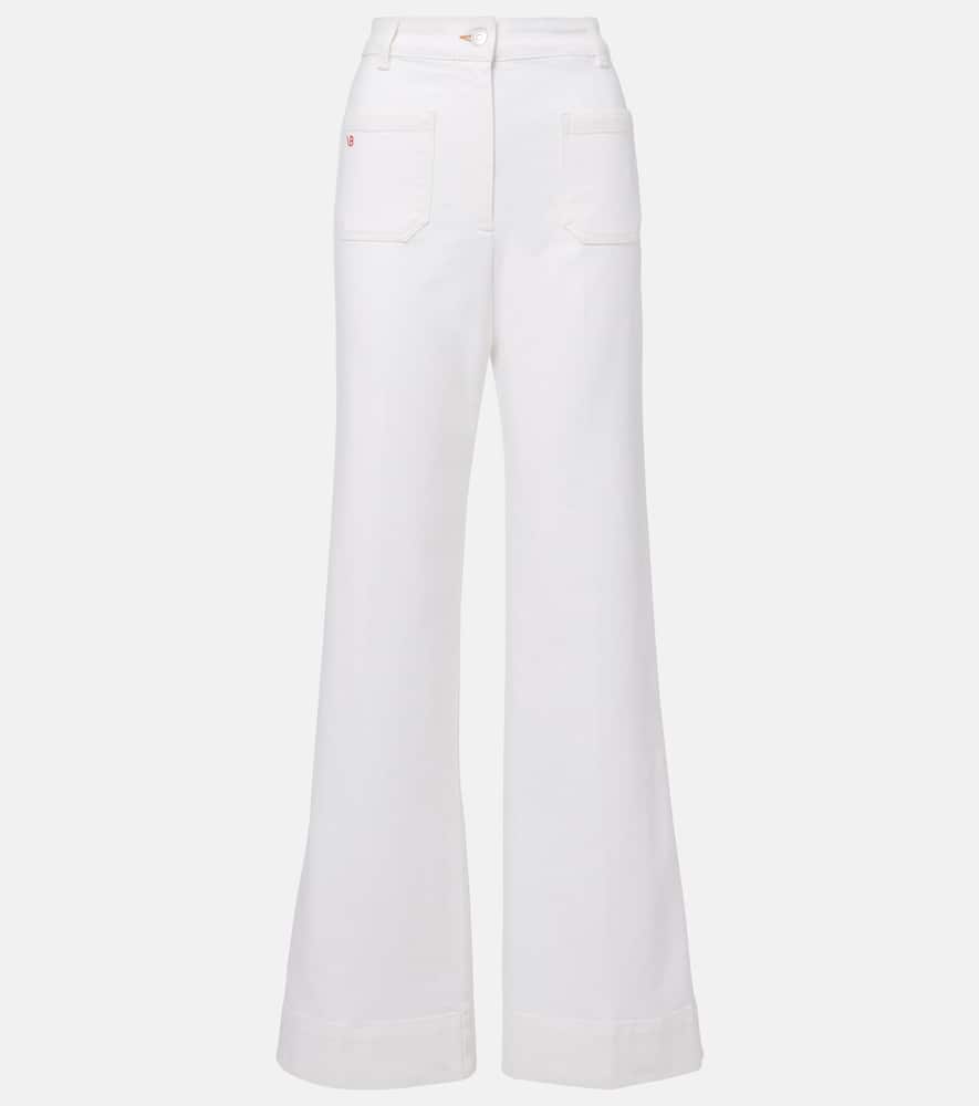 Alina high-rise wide-leg jeans