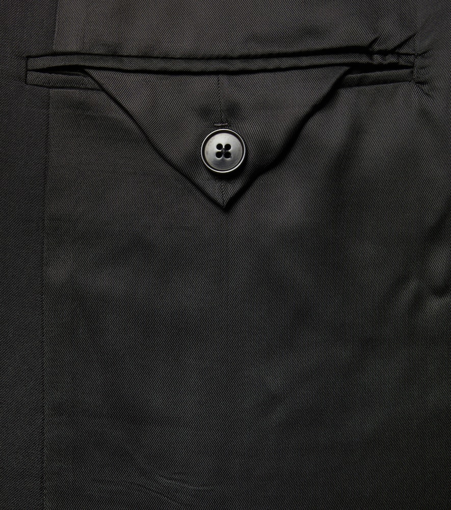  Zegna Zegna Wool And Mohair Suit 