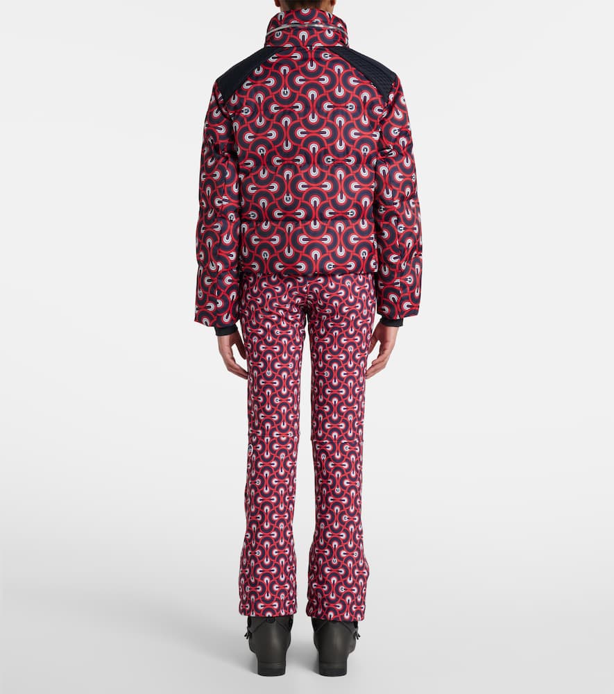 Fusalp Tatum Printed Quilted Ski Jacket In Multi