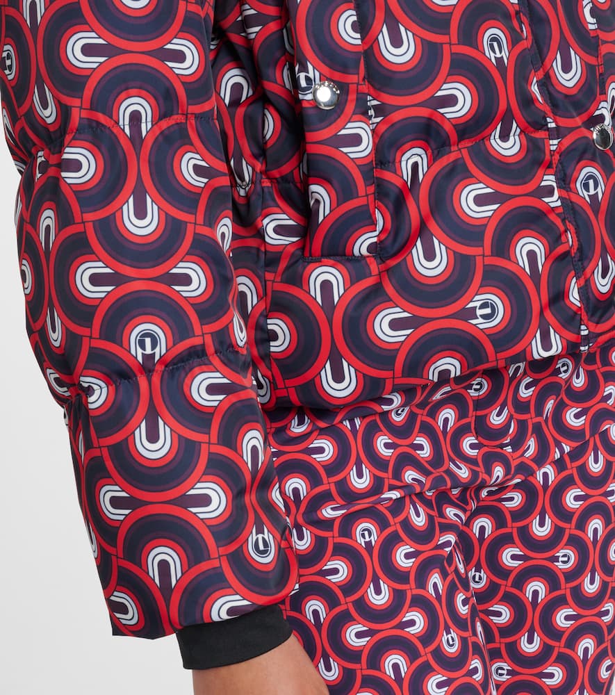 Fusalp Tatum Printed Quilted Ski Jacket In Multi