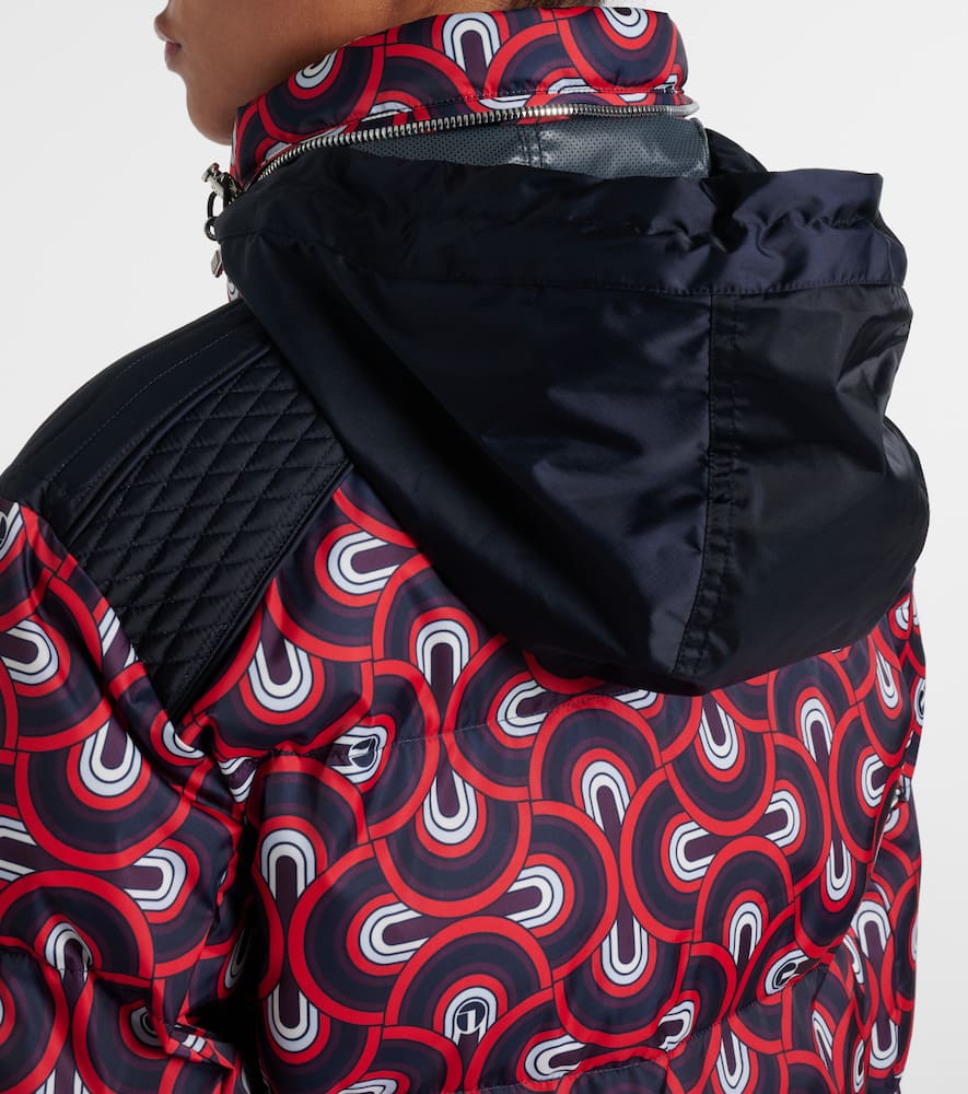 Fusalp Tatum Printed Quilted Ski Jacket In Multi