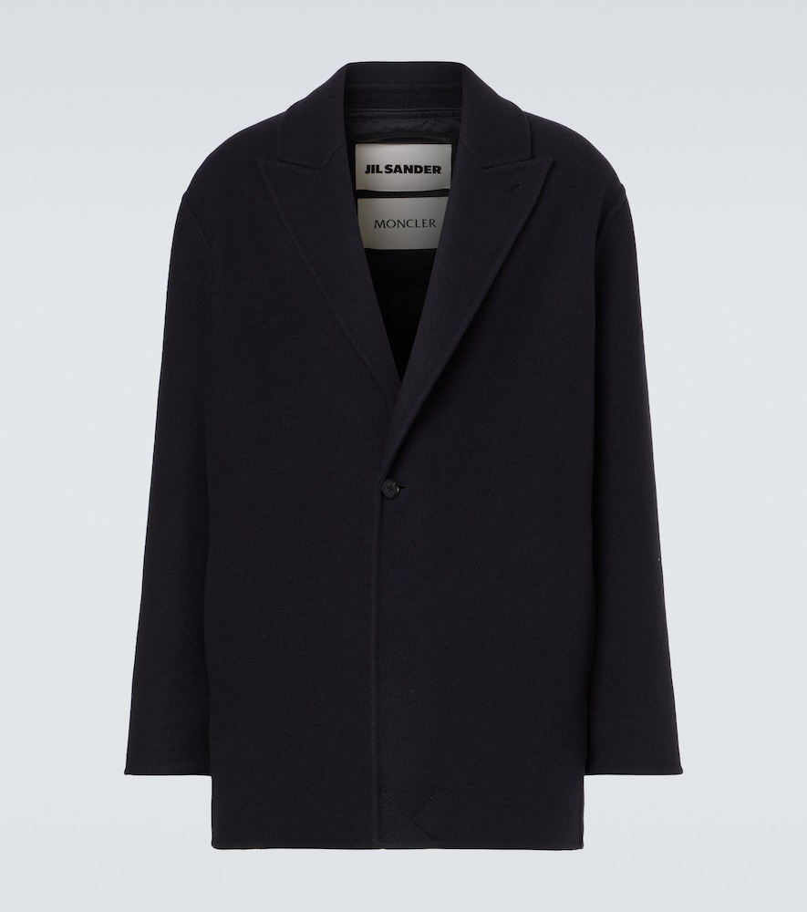 Moncler Genius + Jil ander virgin wool coat