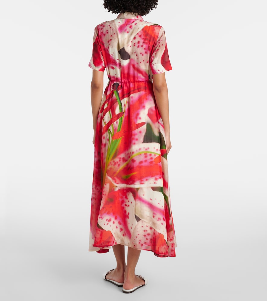  Tory Burch Tory Burch Hemdblusenkleid Aus Seide Und Baumwolle 
