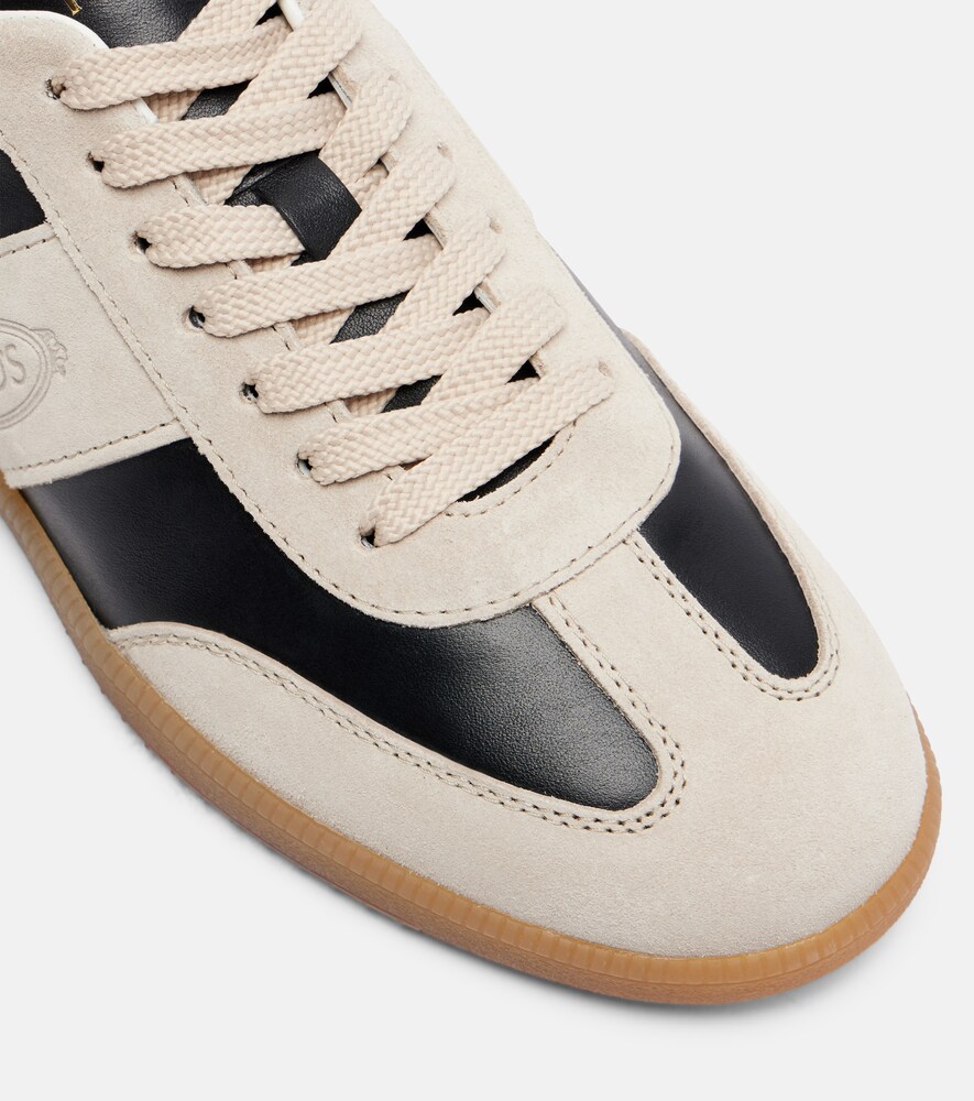  Tod's Tod's Sneakers Tabs Aus Leder Und Veloursleder 
