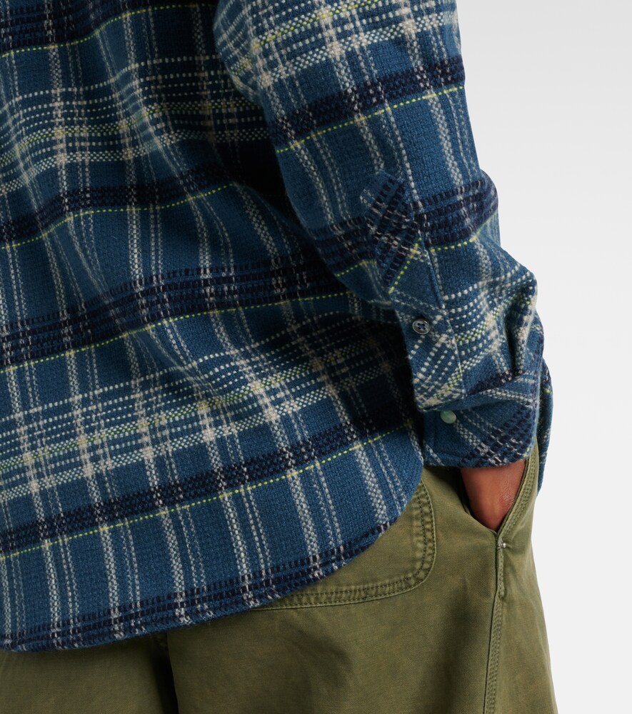  God's True Cashmere God's True Cashmere Hemd Aus Kaschmir Mit Smaragd 
