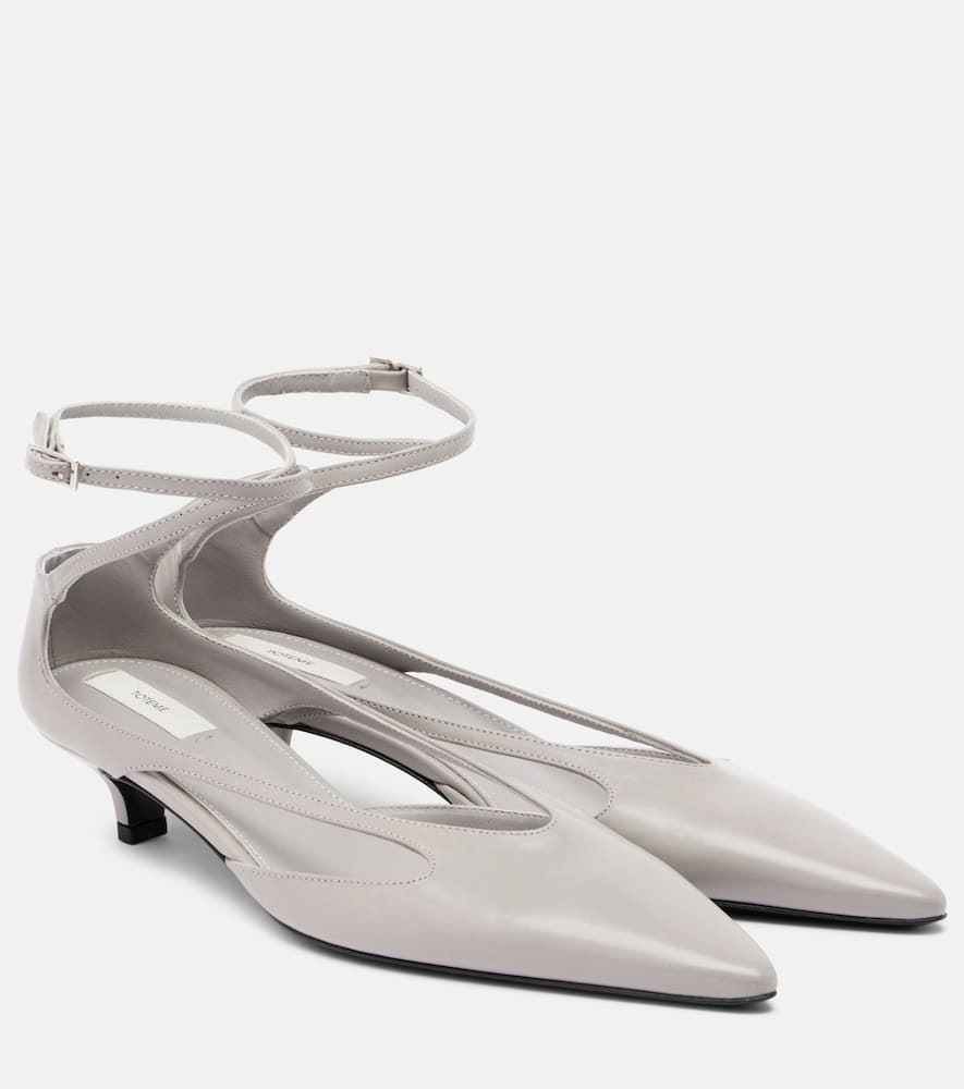 Totême Leather Pumps In Multi