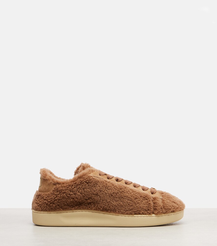  Valentino Garavani Valentino Garavani Royco Vlogo Suede-trimmed Sneakers 