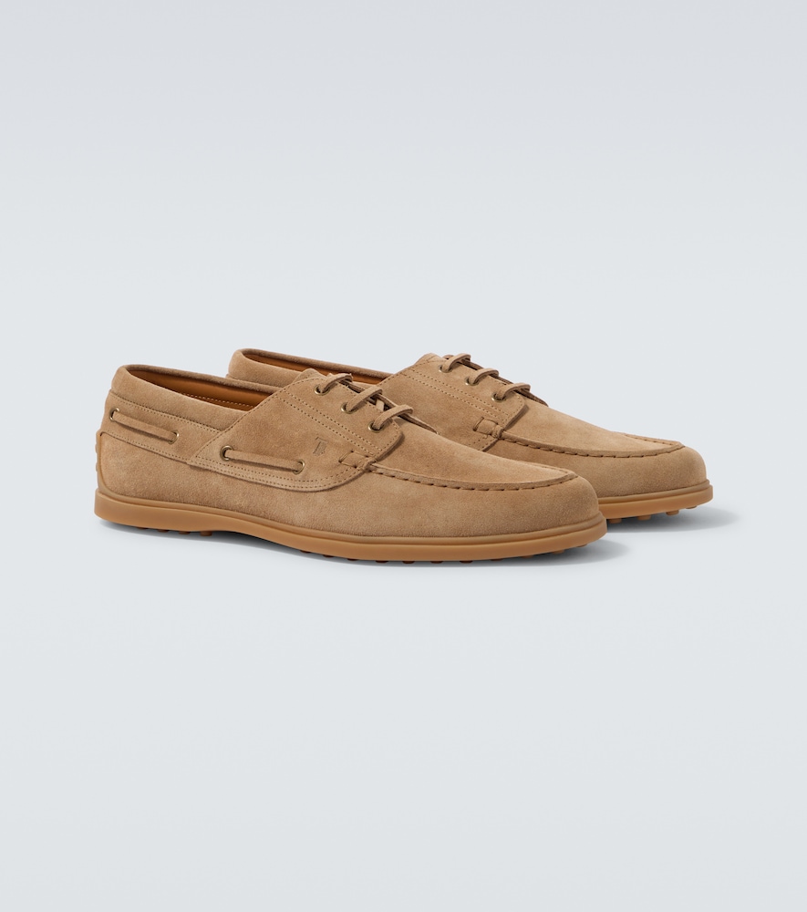  Tod's Tod's Segelschuhe Gommino Aus Veloursleder 