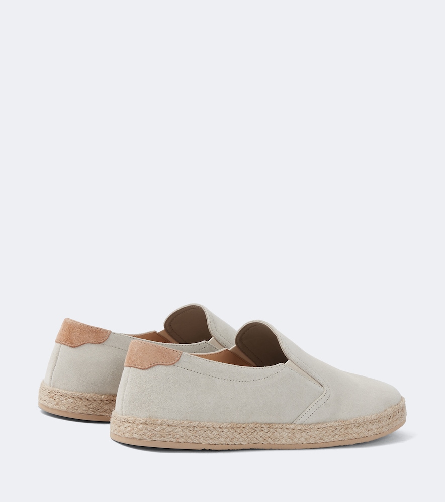  Brunello Cucinelli Brunello Cucinelli Suede Espadrilles 