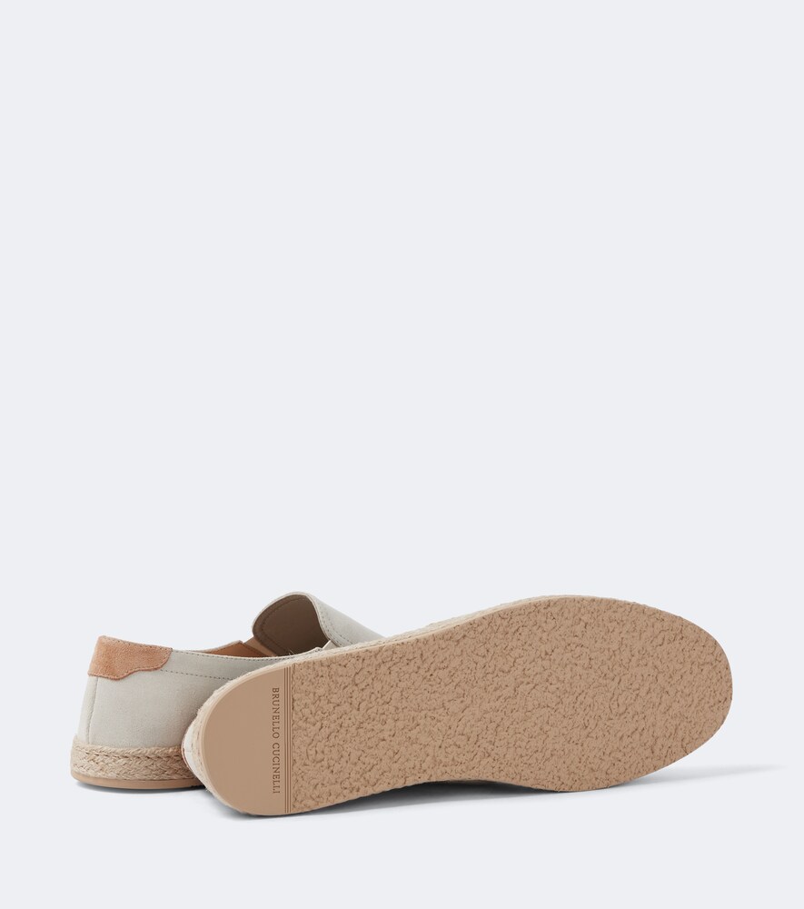  Brunello Cucinelli Brunello Cucinelli Suede Espadrilles 