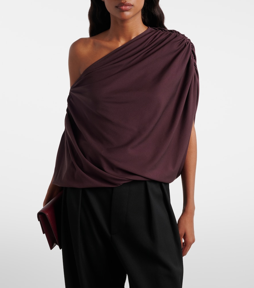  Wolford Wolford Draped Off-shoulder Bodysuit 