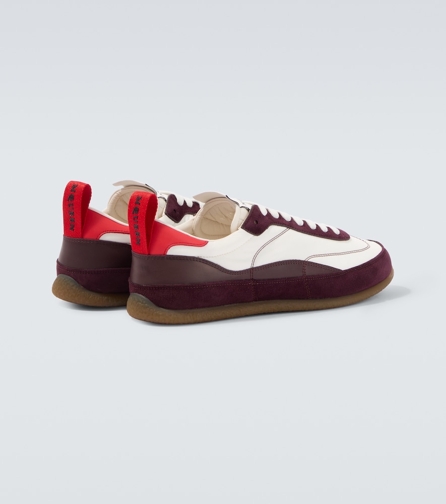  Mcqueen Mcqueen Sneakers Ec1 Aus Leder Und Veloursleder 