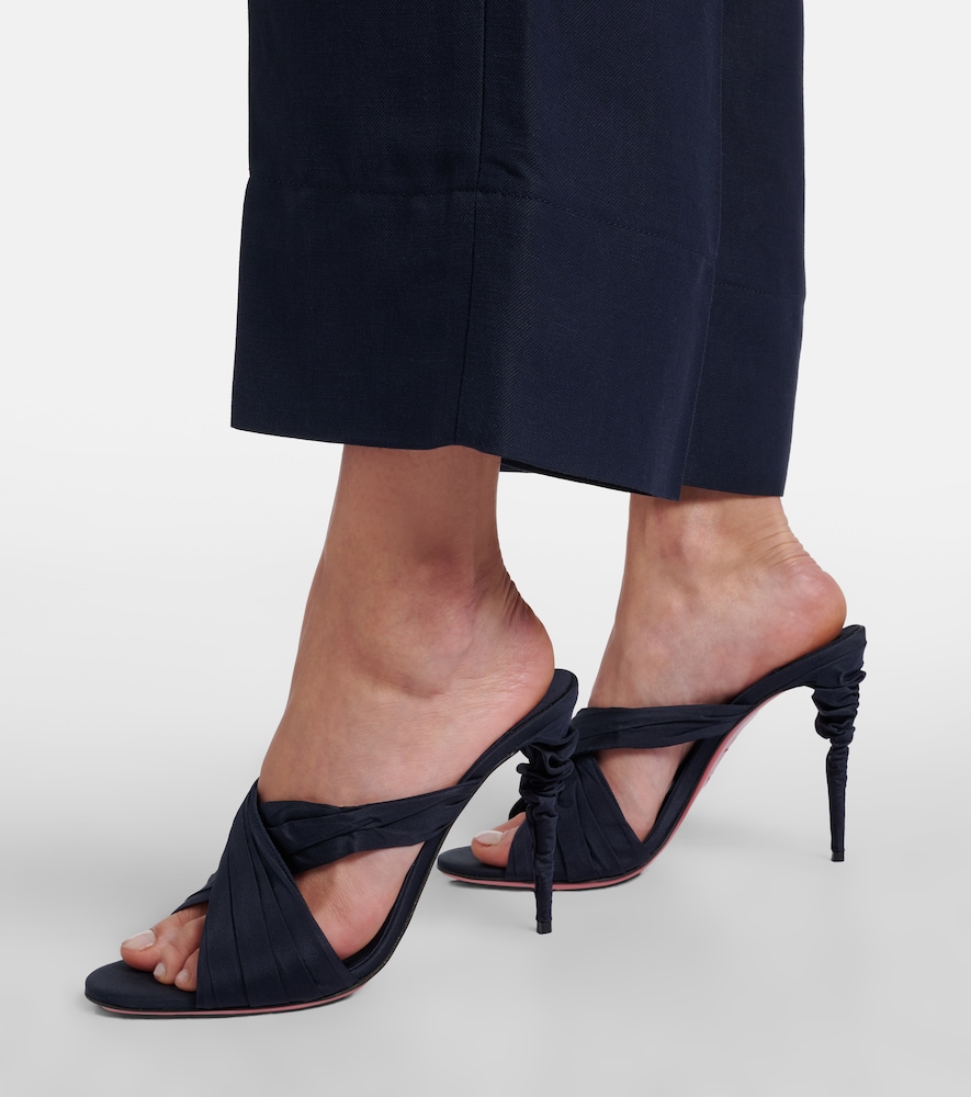Christian Louboutin Affabula taffeta mules