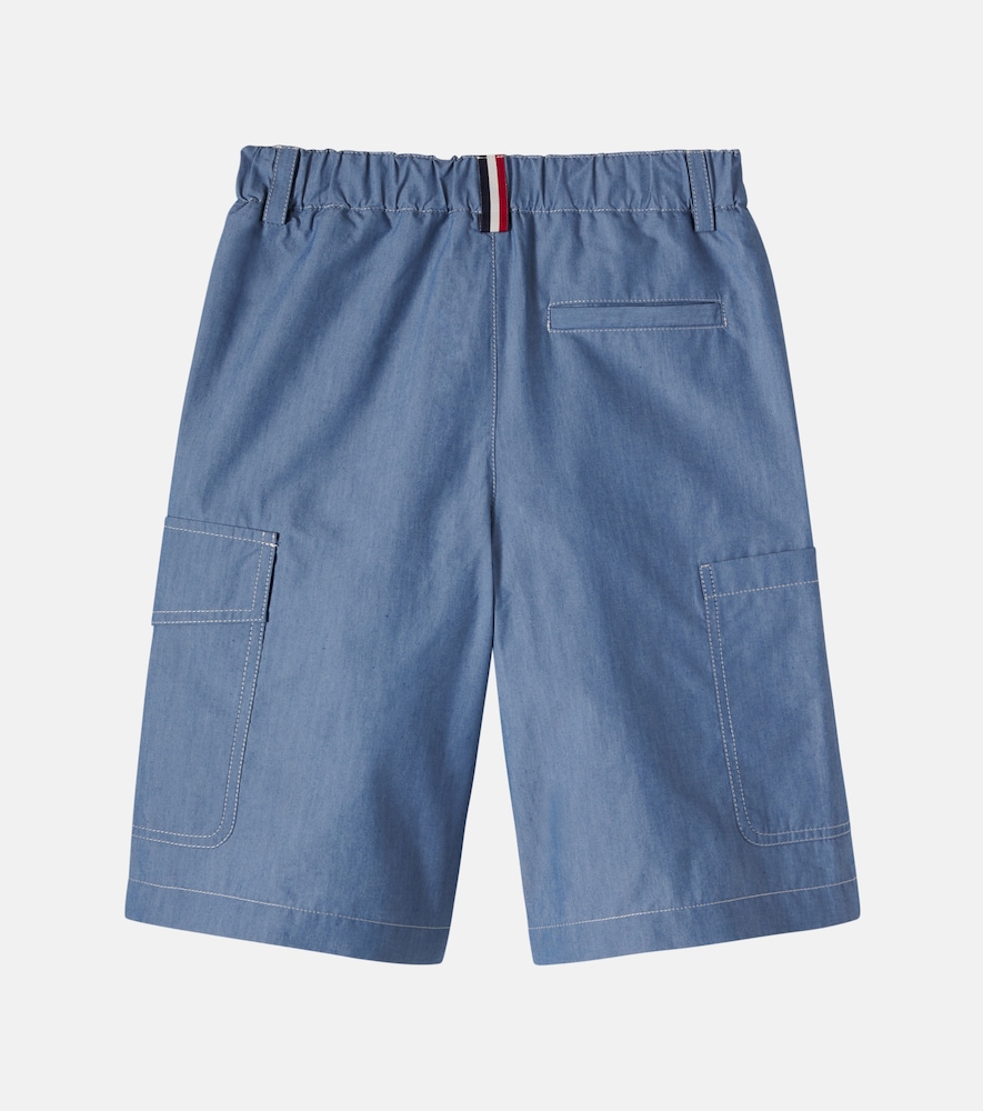  Moncler Enfant Moncler Enfant Bermuda-shorts Aus Einem Baumwollgemisch 