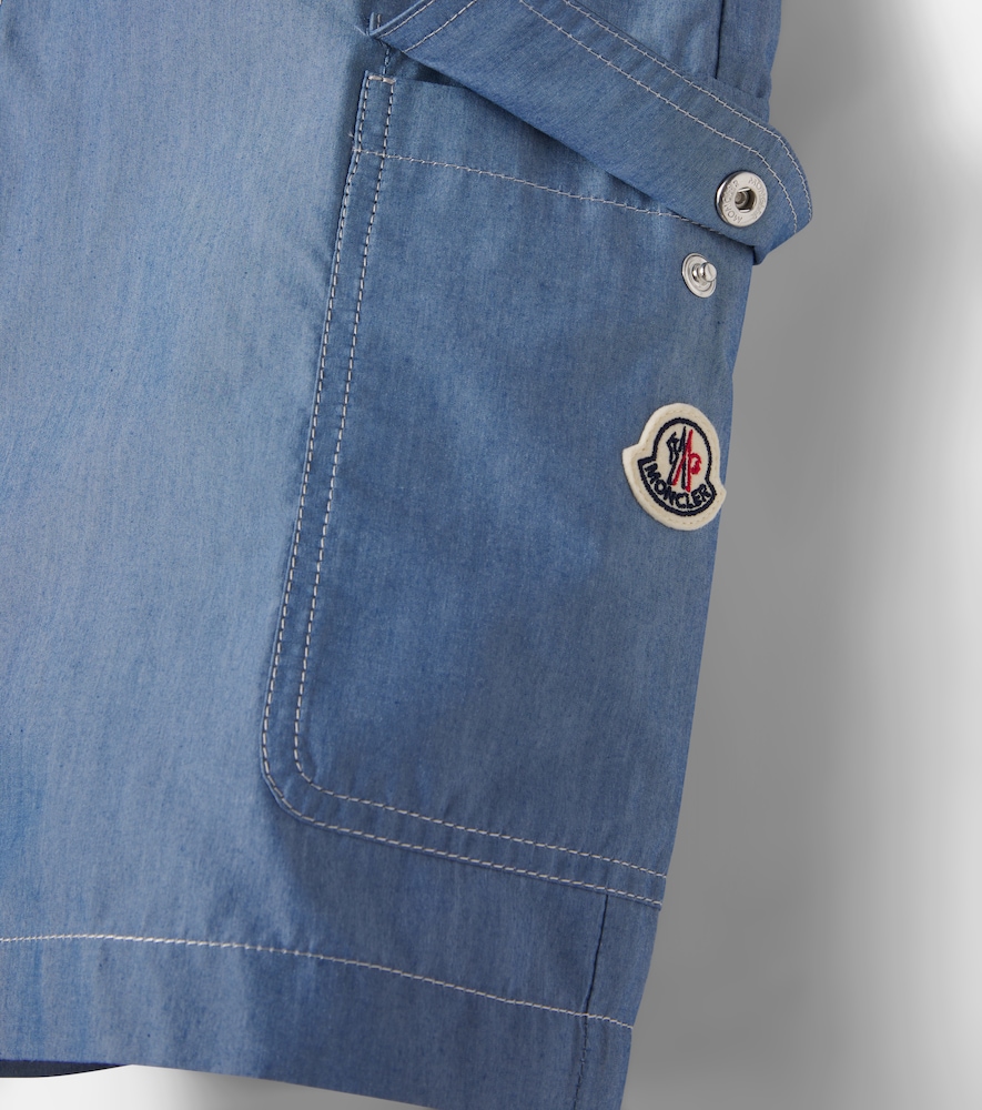  Moncler Enfant Moncler Enfant Bermuda-shorts Aus Einem Baumwollgemisch 