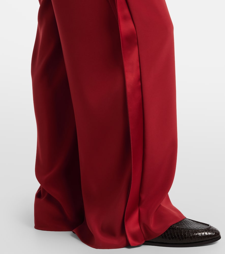  Max Mara Max Mara Crãªpe Wide-leg Pants 