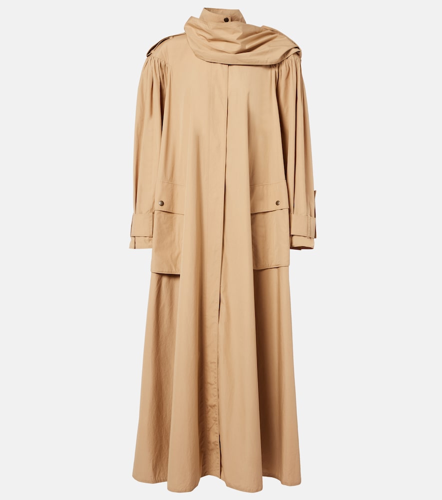 Chloe Chloé Scarf-detail cotton coat