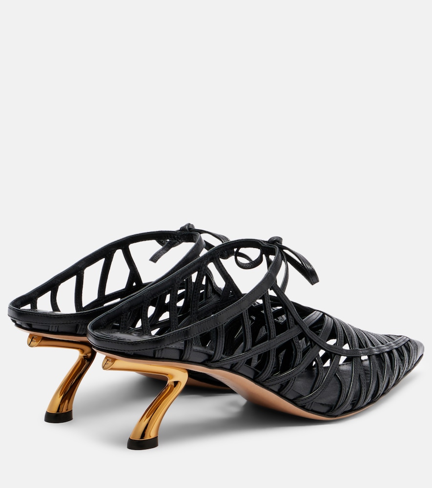  Ferragamo Ferragamo Mules Cirry Aus Leder 