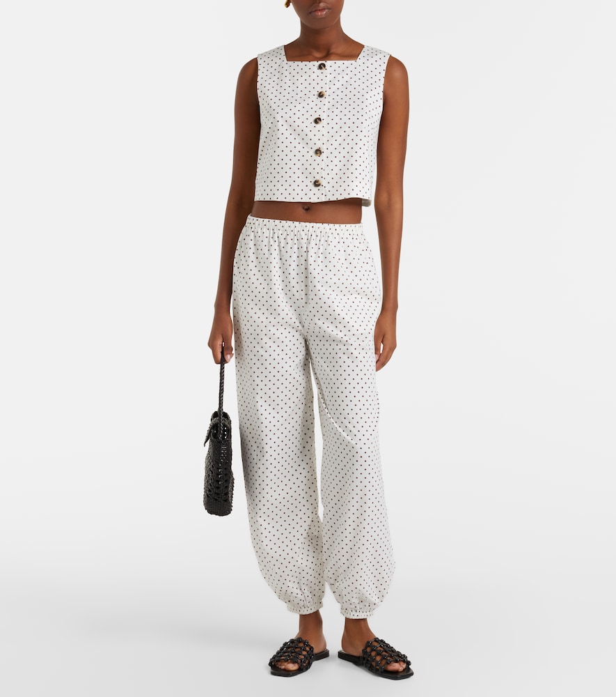 Posse Evie polka-dot balloon pants