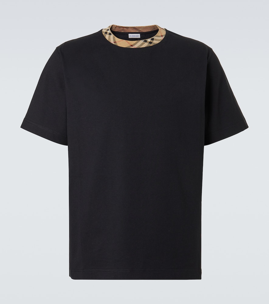 Burberry Check cotton jersey T-shirt