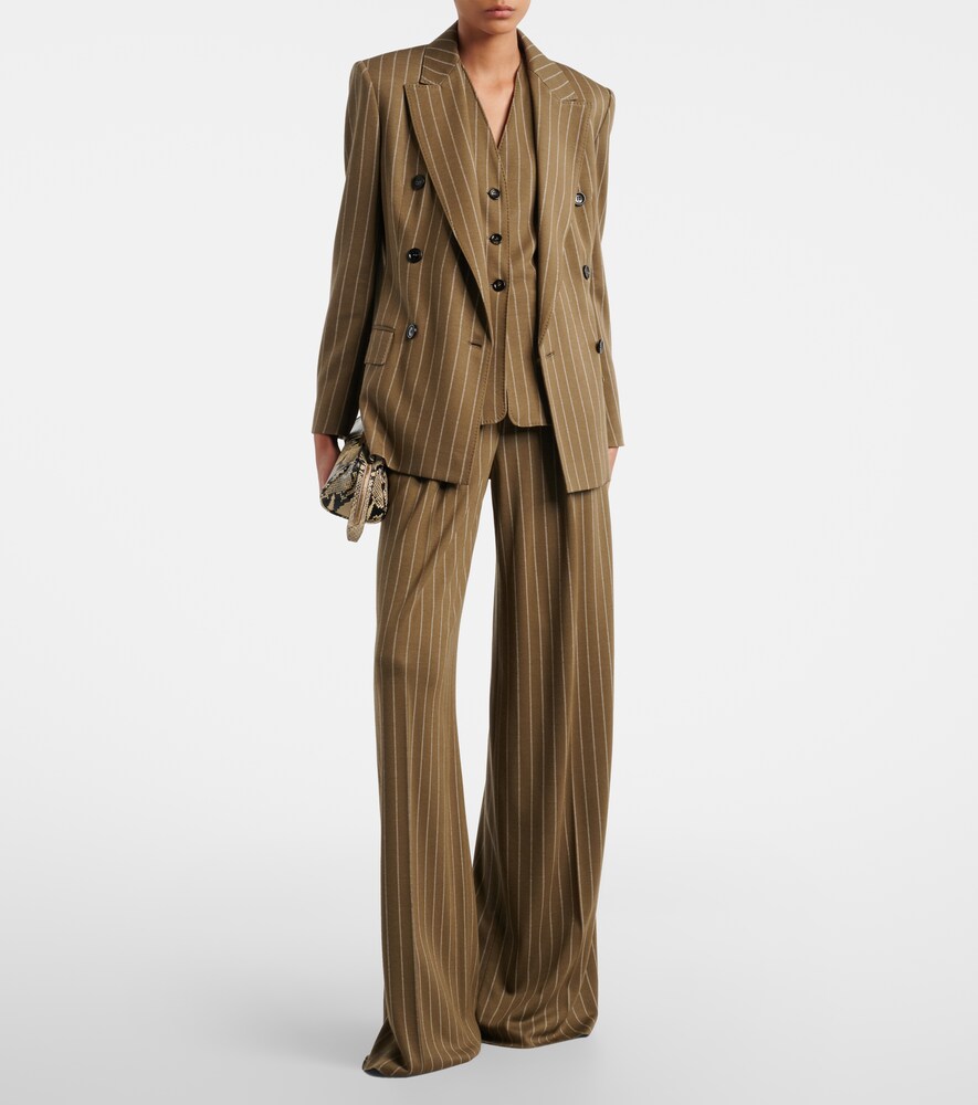  Max Mara Max Mara Balta Pinstripe Double-breasted Blazer 