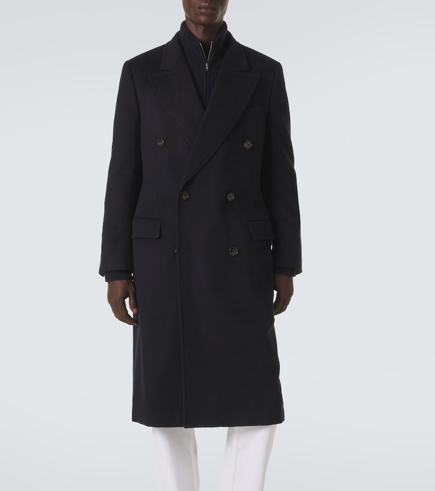 President Double-Breasted Cashmere Coat