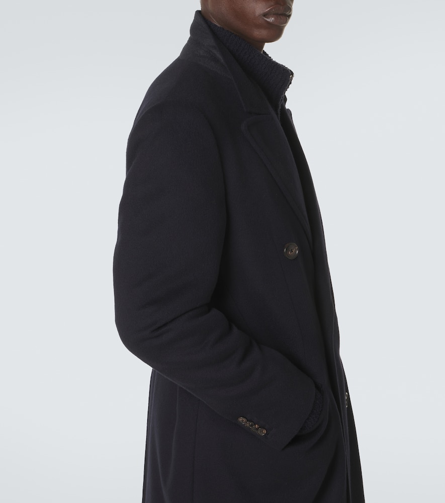 President Double-Breasted Cashmere Coat