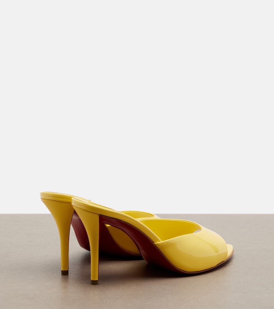  Christian Louboutin Christian Louboutin Mules Miss Z Aus Lackleder 