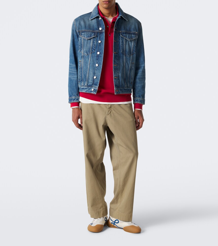 Wool Polo Sweater
