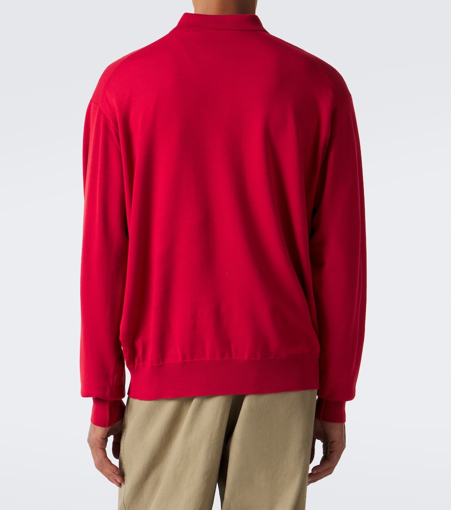 Wool Polo Sweater