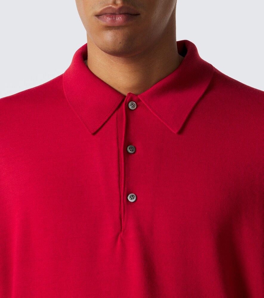 Wool Polo Sweater