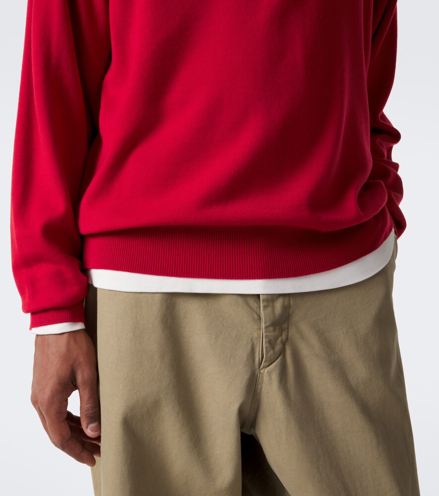 Wool Polo Sweater