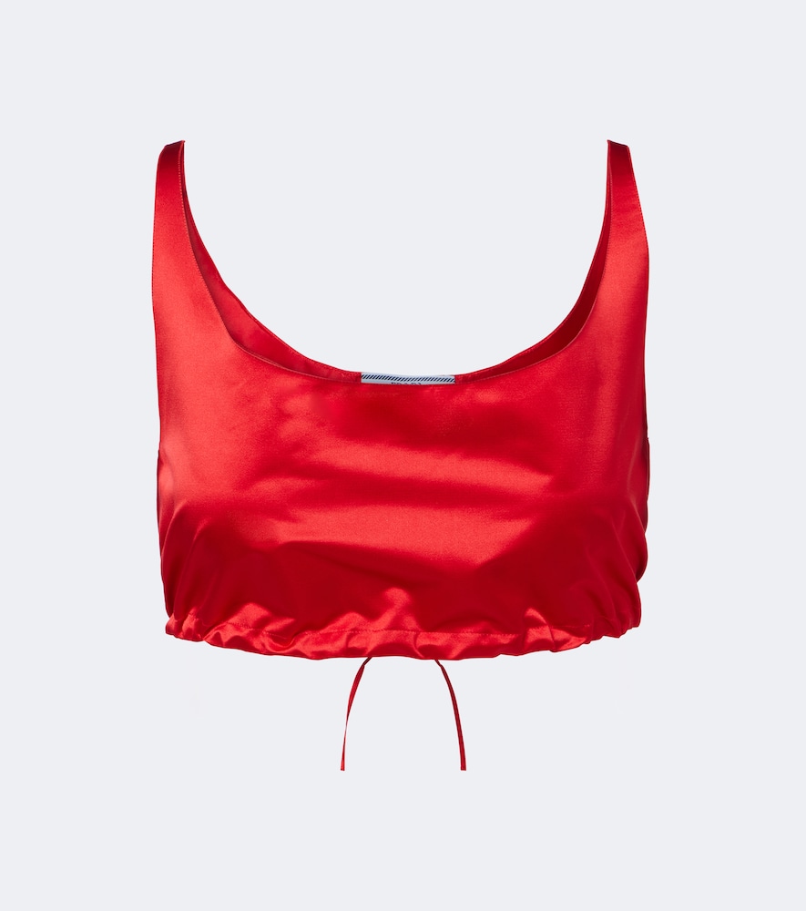 Prada Top court en soie 900€