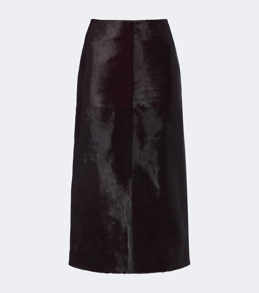 Tobiana Calf Hair Pencil Skirt